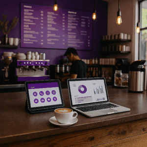 سیستم حسابداری و CRM در کافی‌شاپ‌ها