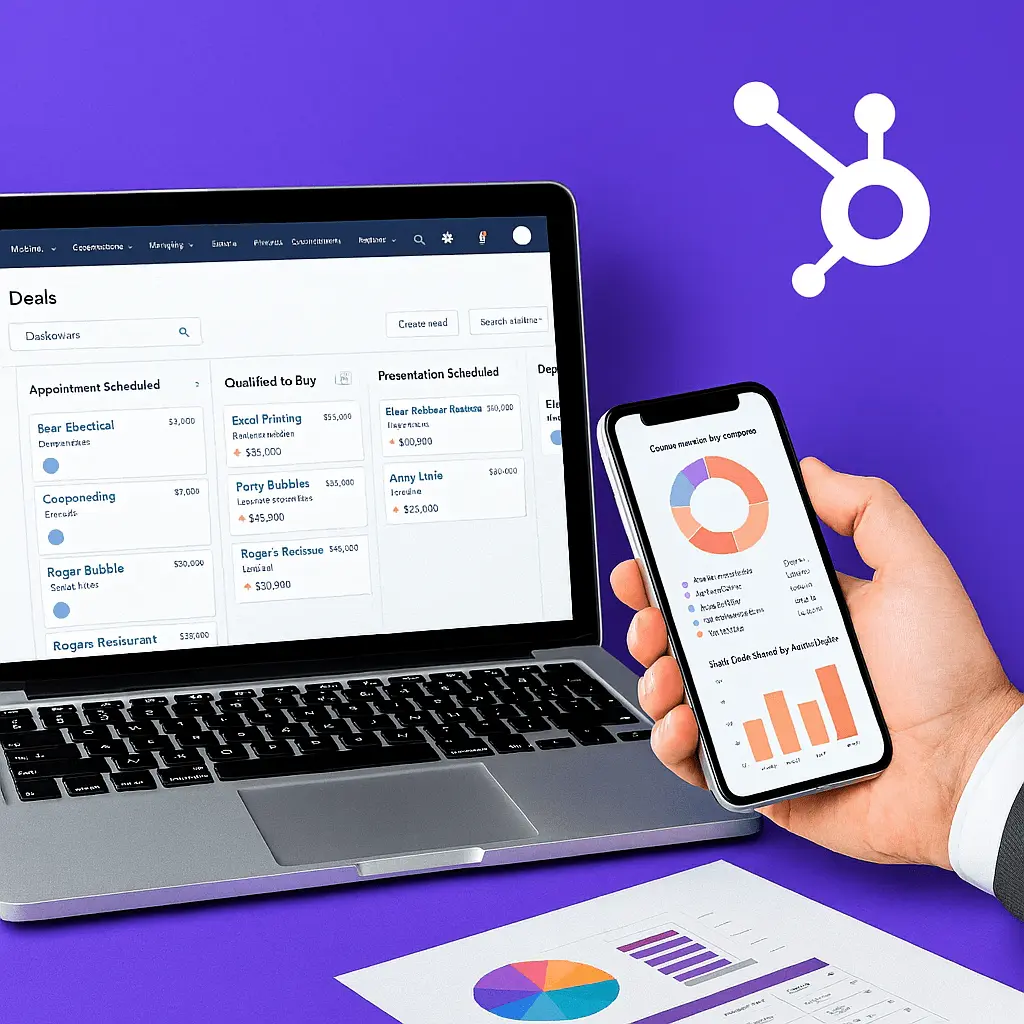 بررسی CRM نرم‌افزار HubSpot
