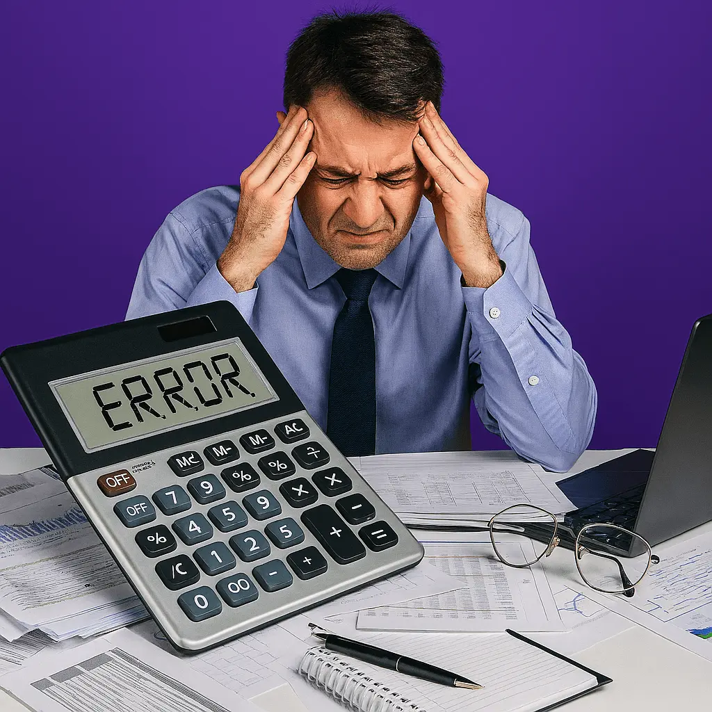 خطاهای رایج در حسابداری و پیشگیری از آن‌ها