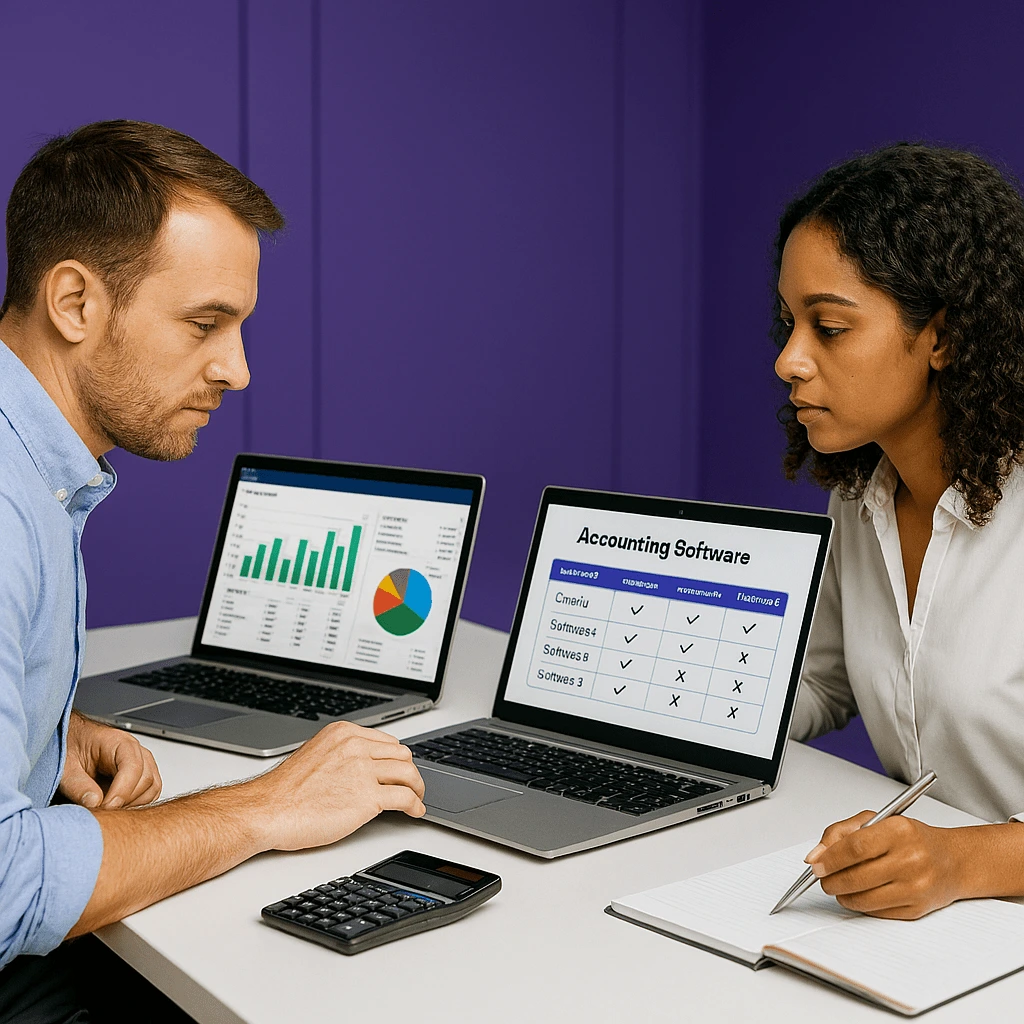 مقایسه امکانات نرم‌افزار حسابداری شاتوت و سپیدار